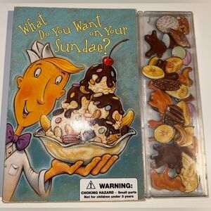 HTF 2001 What Do You Want on Your Sundae interactive book